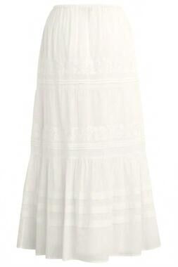 NEW BILA77 women's mila maxi skirt in white